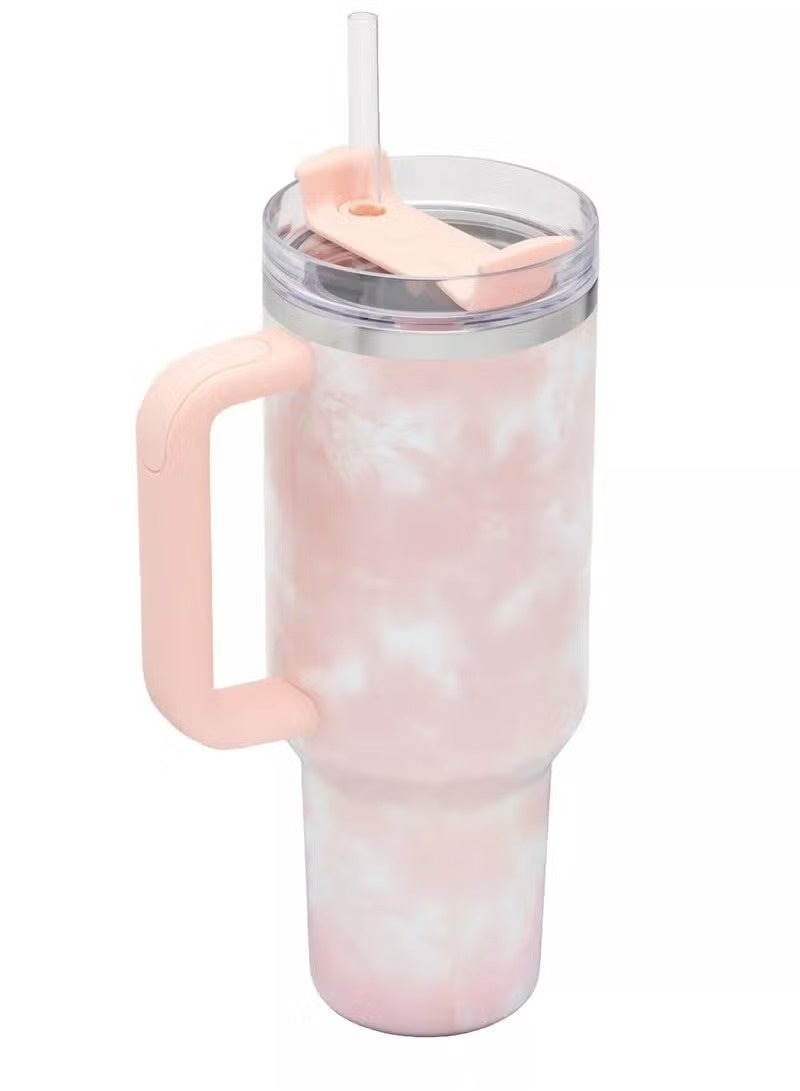 Stanley Quencher H2.0 FlowState Stainless Steel Vacuum Insulated Tumbler with Lid and Straw for Water, Iced Tea or Coffee, Smoothie and More, ,Thermobecher limited Edition,40 oz - Image 2