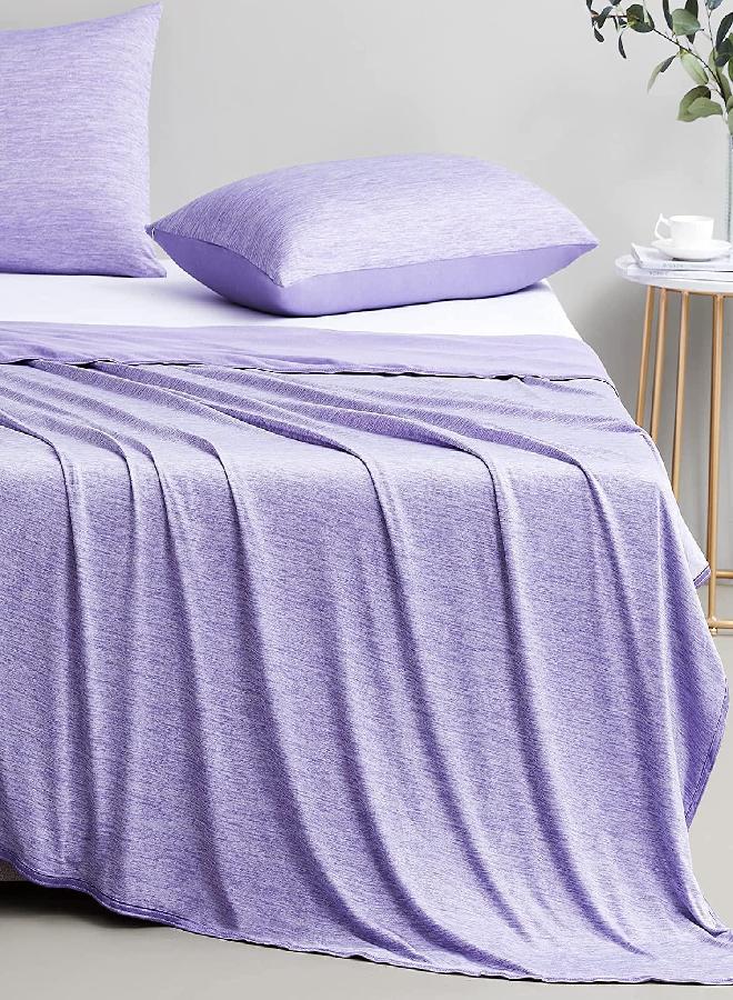 Elegear Elegear Revolutionary Cooling Blanket Absorbs Heat to Keep Adults/Children/Babies Cool on Warm Nights, Japanese Q-Max>0.4 Arc-Chill Cooling Fiber, 100% Cotton Backing, Cool Blankets for Hot Sleepers - Image 3
