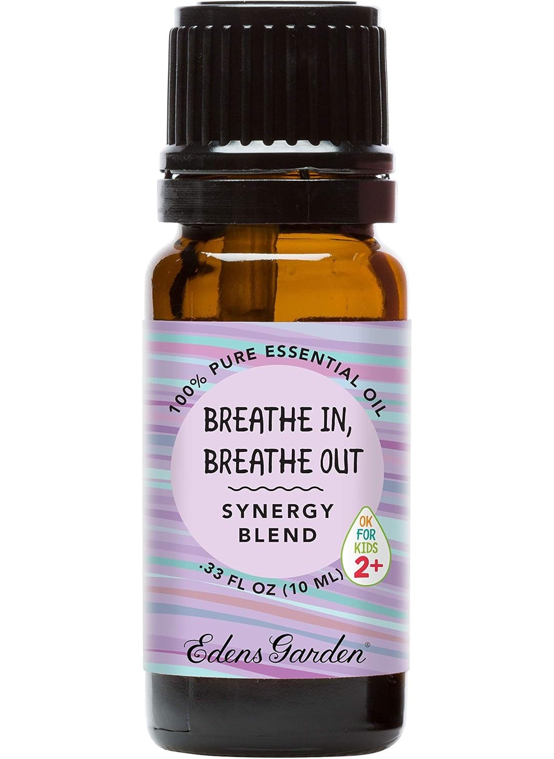 Edens Garden Edens Garden Breathe in, Breathe Out Essential Oil Blend- 100% Pure Premium Grade, Undiluted, Natural, Therapeutic, Aromatherapy, The Best for Diffusing, Skin, Humidifiers, Kid Safe 10 ml (.33 fl oz) 