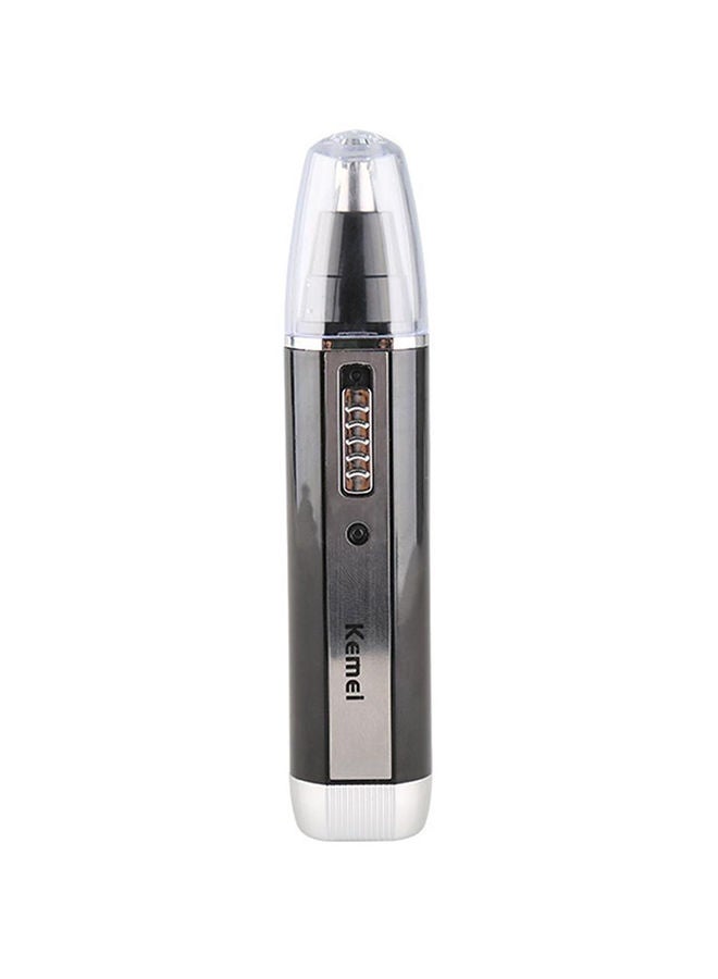 NIBEMINENT 3 in 1 Electric Nose Hair Trimmer Grey 18x3.5x12cm - Image 1