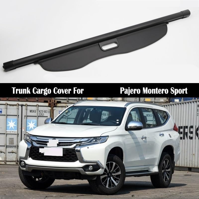 DEMULAX Car Trunk Cargo Cover for Mitsubishi Pajero Montero Sport - Image 2