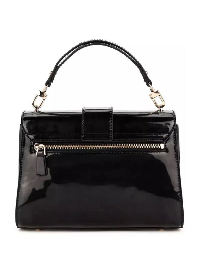 Guess Black Women Crossbody Bag HWPG9500200 – Elegant Leather Everyday Shoulder Bag - Image 3