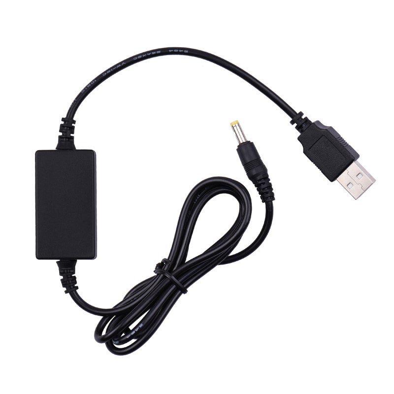 مُبطارية وهمية متصلة DC باللون الأسود: حزمة طاقة USB مع حماية آمنة مع شهادة CE وقبلة بطولتها 145 سم - كابل تحويل طاقة USB مدخل 5 فولت 2 أمبير-4 أمبير لكاميرات Fujifilm X-T2 و X-T3 و X-T10 - Image 5