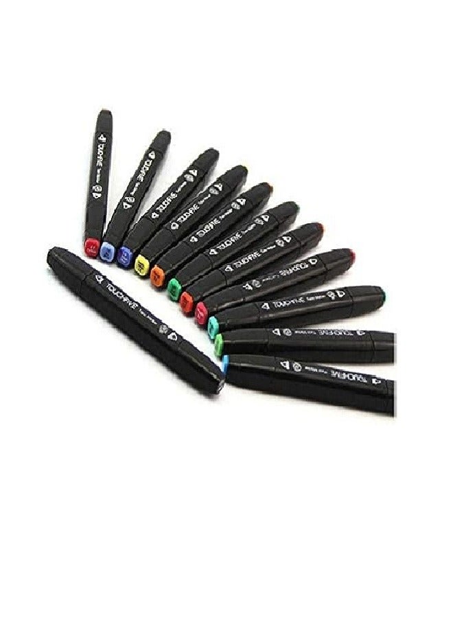 80 Colors Touch Professional Twin Marker Pen Waterproof Graphic Marker Set For Arts, Sketch, Manga W/bag  - Image 2