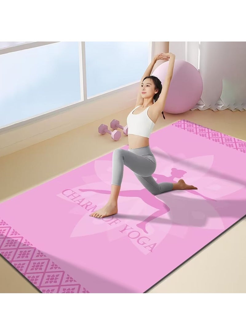 EBMINI Thick Anti Slip Home Fitness Yoga Mat 