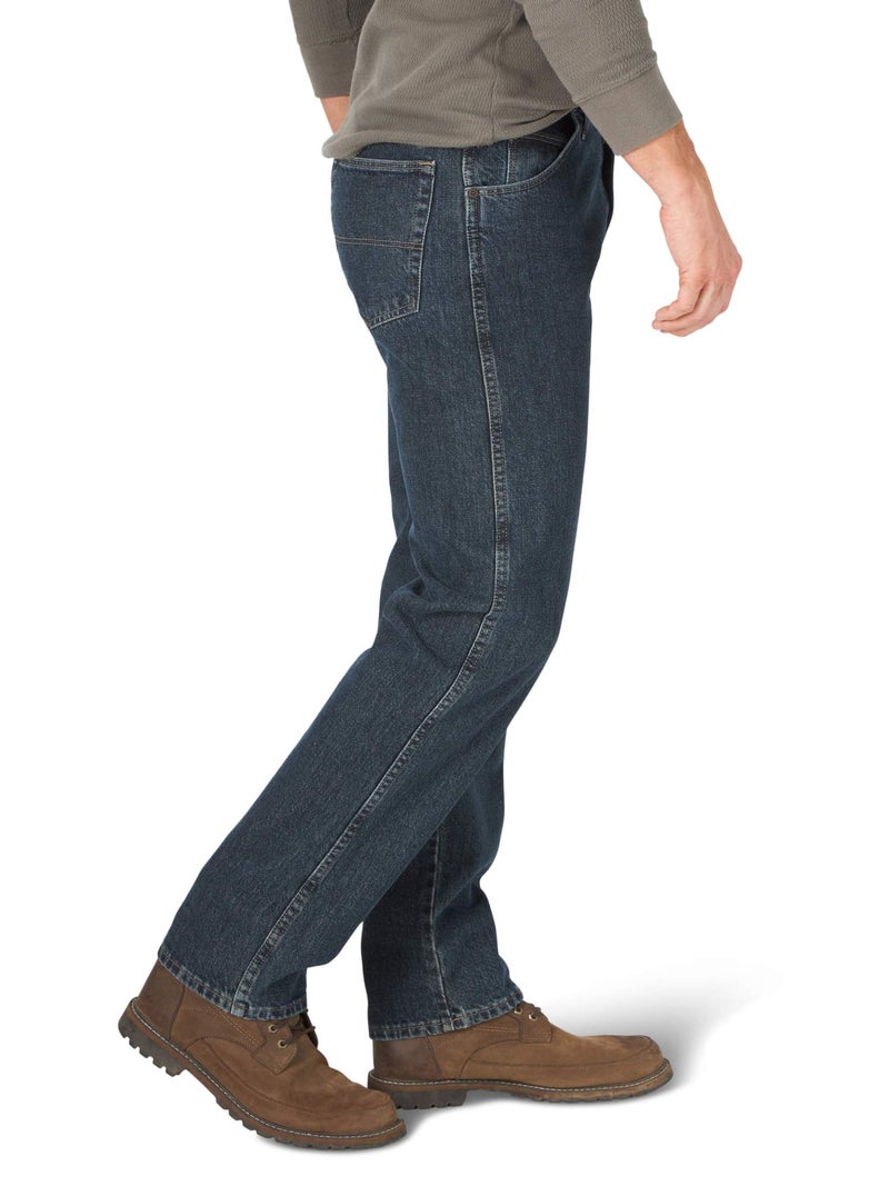 Wrangler Authentics Men's Classic 5-Pocket Regular Fit Cotton Jean, Storm, 32W x 30L - Image 2