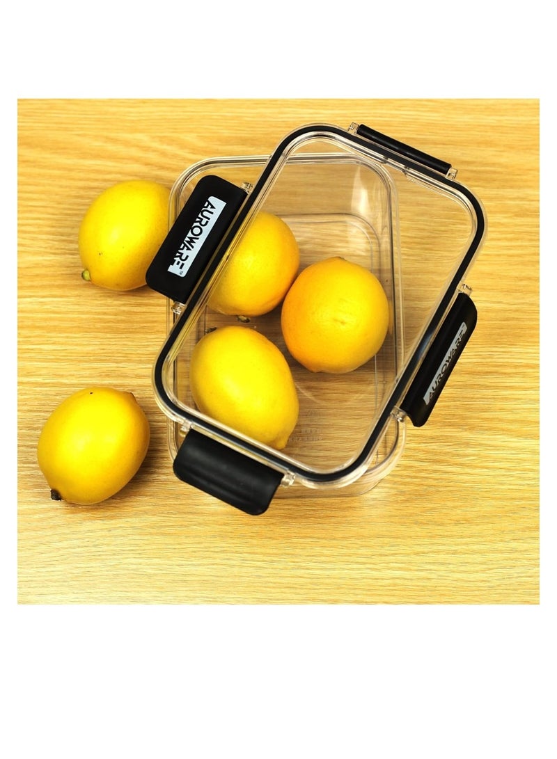 Auroware 18 Piece Food Container with Locking Lid Air tight Leak proof Plastic Airtight BPA Free Storage Kitchen Organizer boxes - Image 5