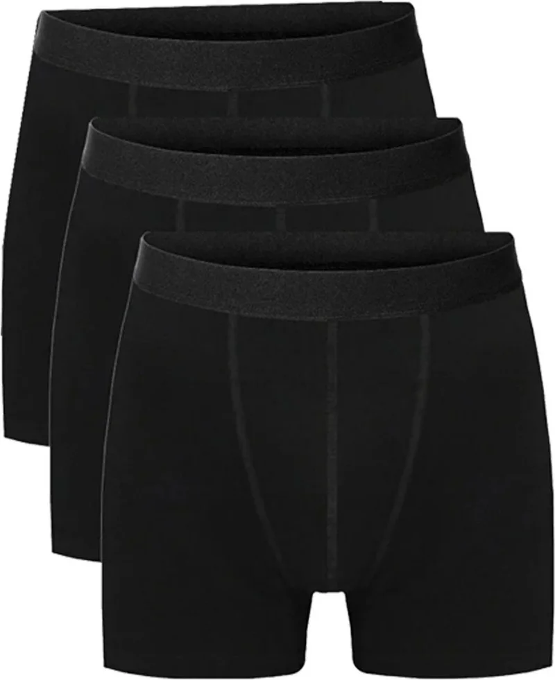 بيليفانتي كولكشن Men's Cotton 6-Piece Gray Sports Undershirt and 6-Piece Black Boxer 12 Piece Set
