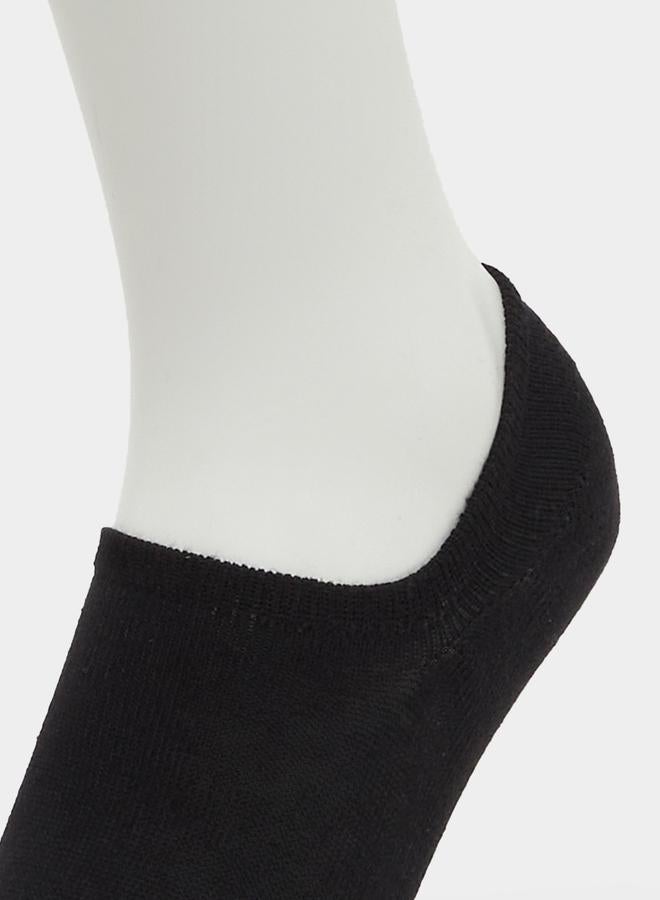 Styli Black Ankle Socks - 5 Pairs - Image 3