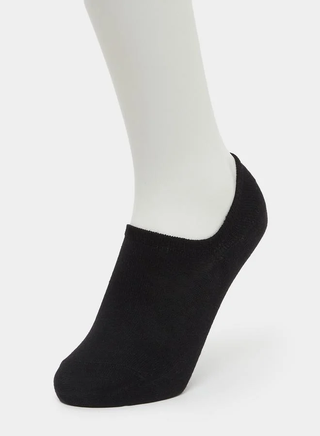 ستايلي Styli Black Ankle Socks - 5 Pairs