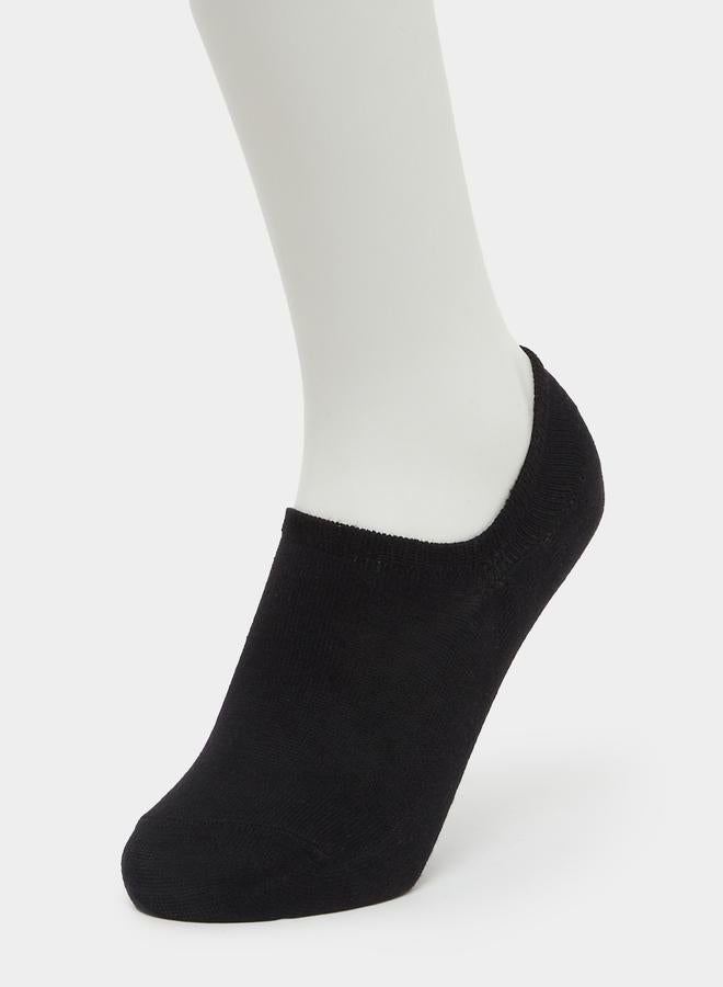 Styli Black Ankle Socks - 5 Pairs - Image 2