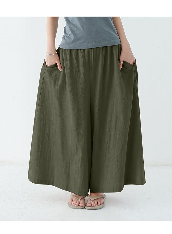 Women's loose casual pants, wide leg pants - Image 5