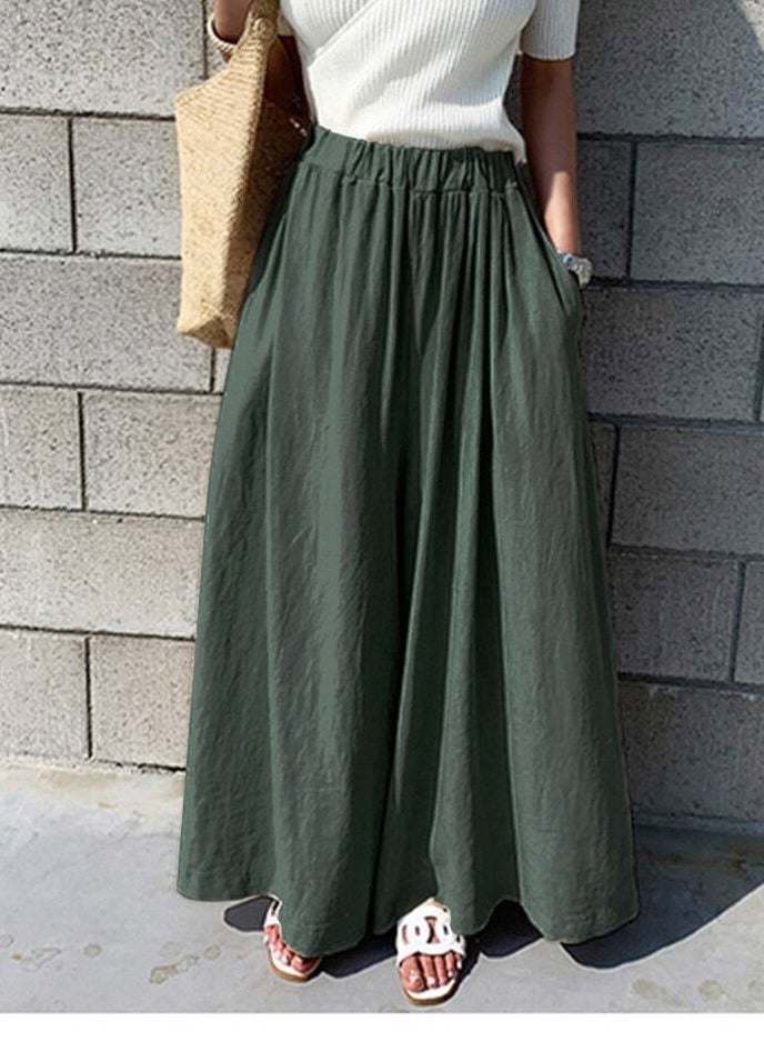 Women's loose casual pants, wide leg pants - Image 3