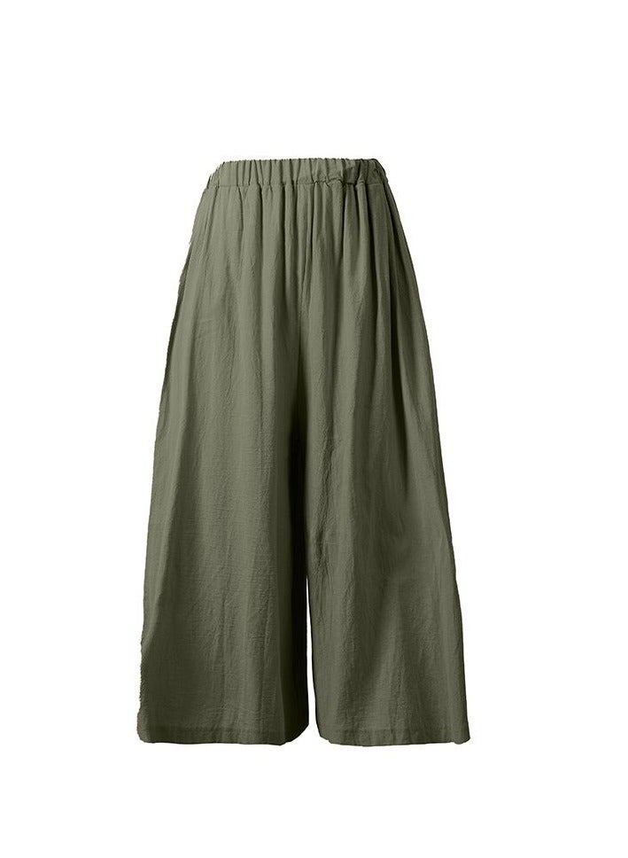 Women's loose casual pants, wide leg pants - Image 1