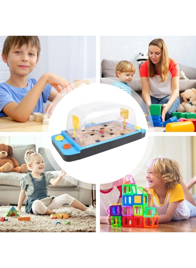 Table Basketball Set Kids Miniature Basketball Hoop Game, Desktop Basketball Game Toys, Portable Table Games - Image 4