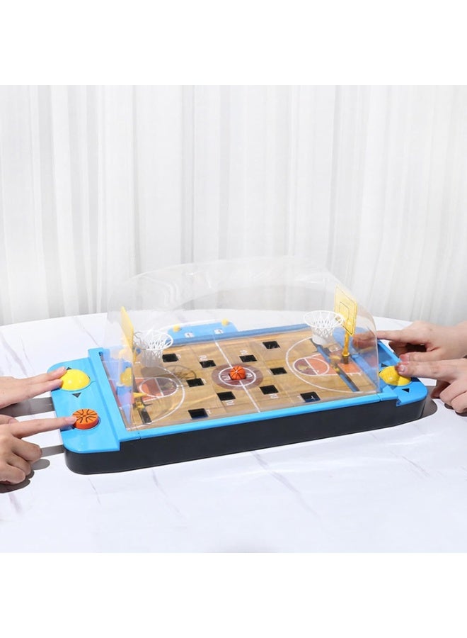 Table Basketball Set Kids Miniature Basketball Hoop Game, Desktop Basketball Game Toys, Portable Table Games - Image 2
