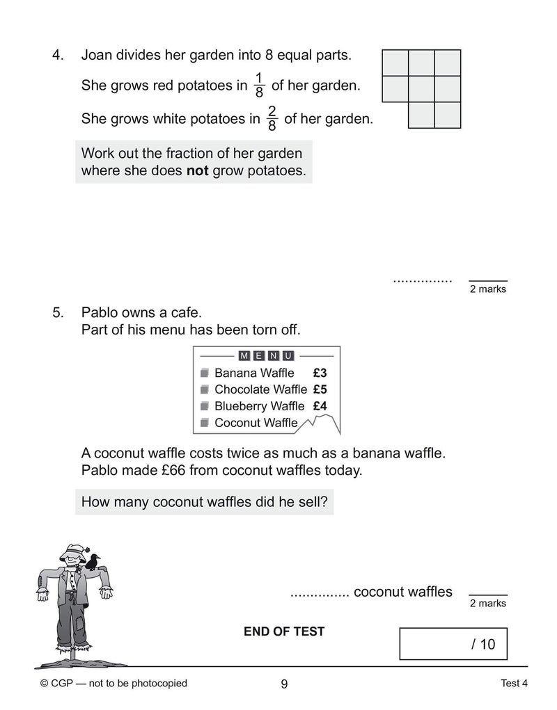 New KS2 Maths 10-Minute Tests : Problem Solving - Year 4: perfect for catching up at home - Image 5