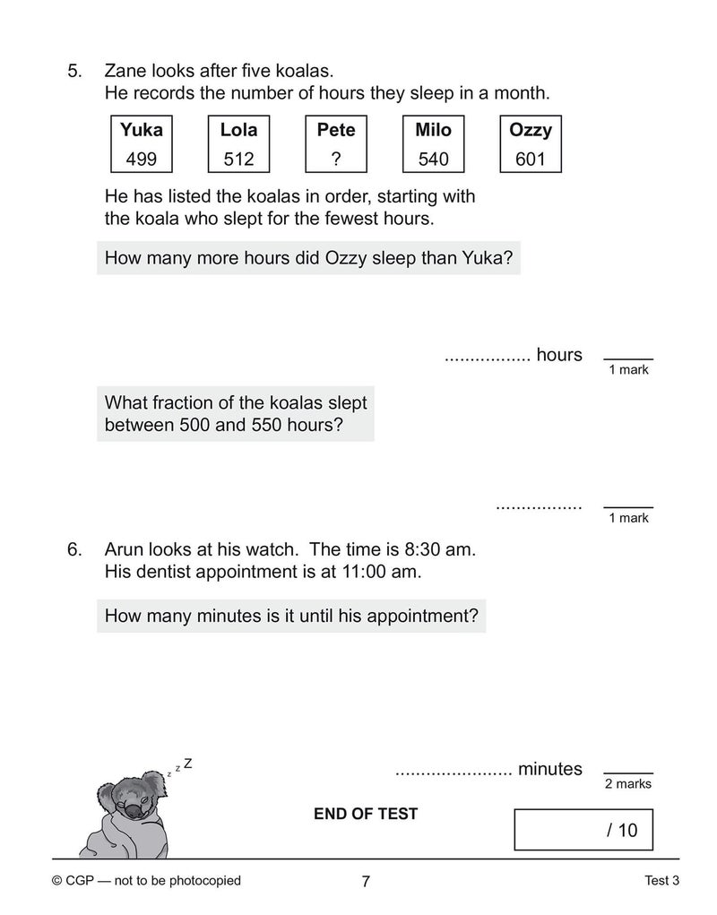 New KS2 Maths 10-Minute Tests : Problem Solving - Year 4: perfect for catching up at home - Image 3