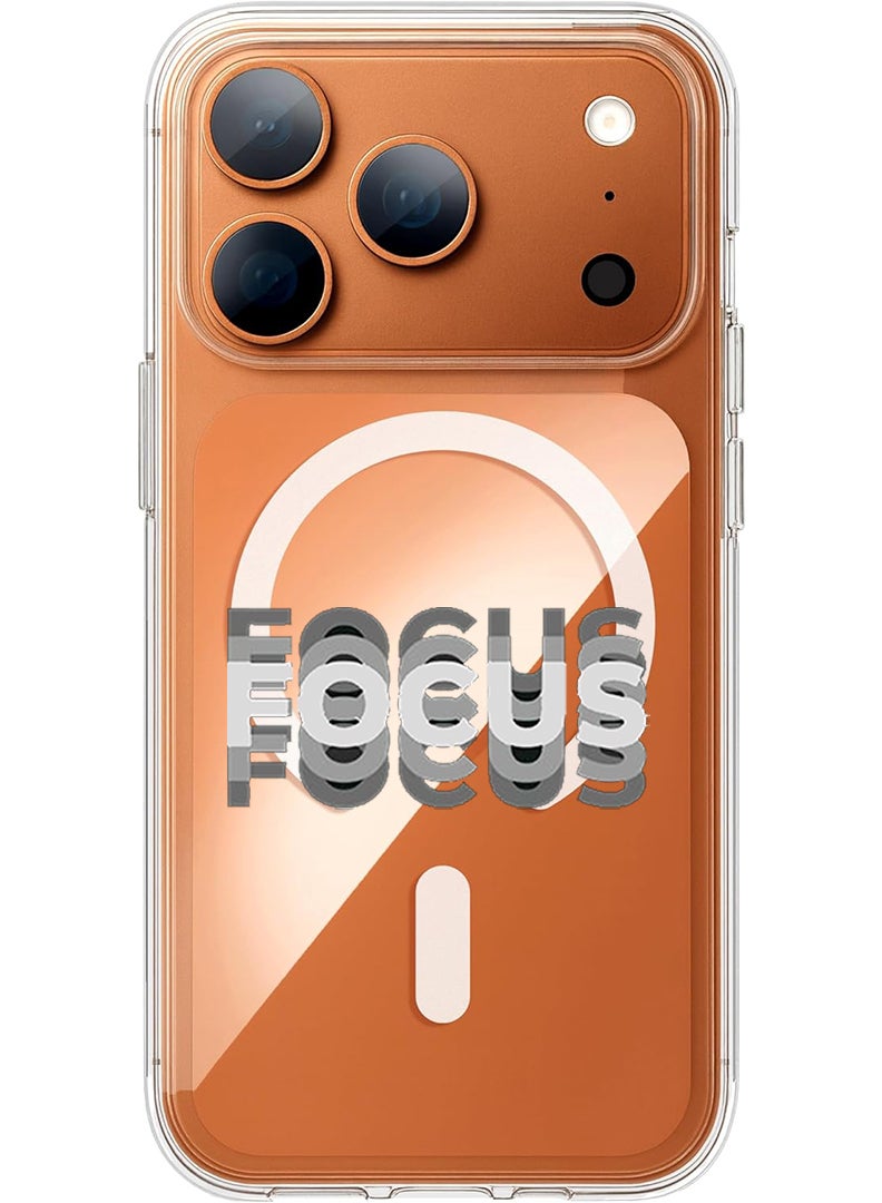 Theodor Magnetic Case for Apple iPhone 17 Pro Compatible with MagSafe Wireless Charging, Shockproof Phone Bumper Cover - Football - Image 1