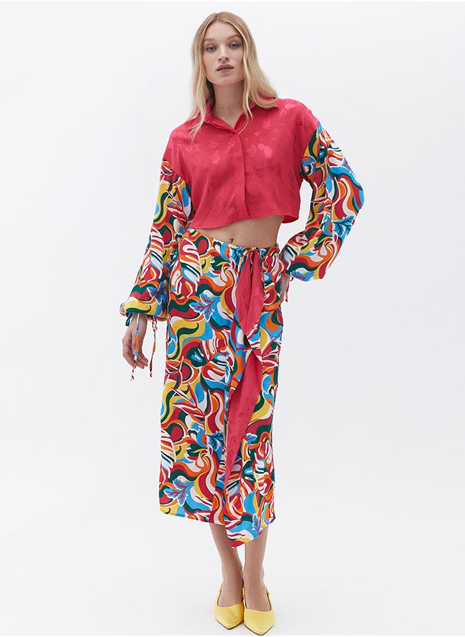OXXO - Ladies Woven SKIRT - Image 1