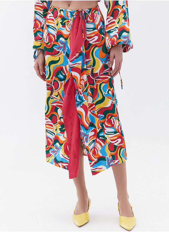 OXXO - Ladies Woven SKIRT - Image 1
