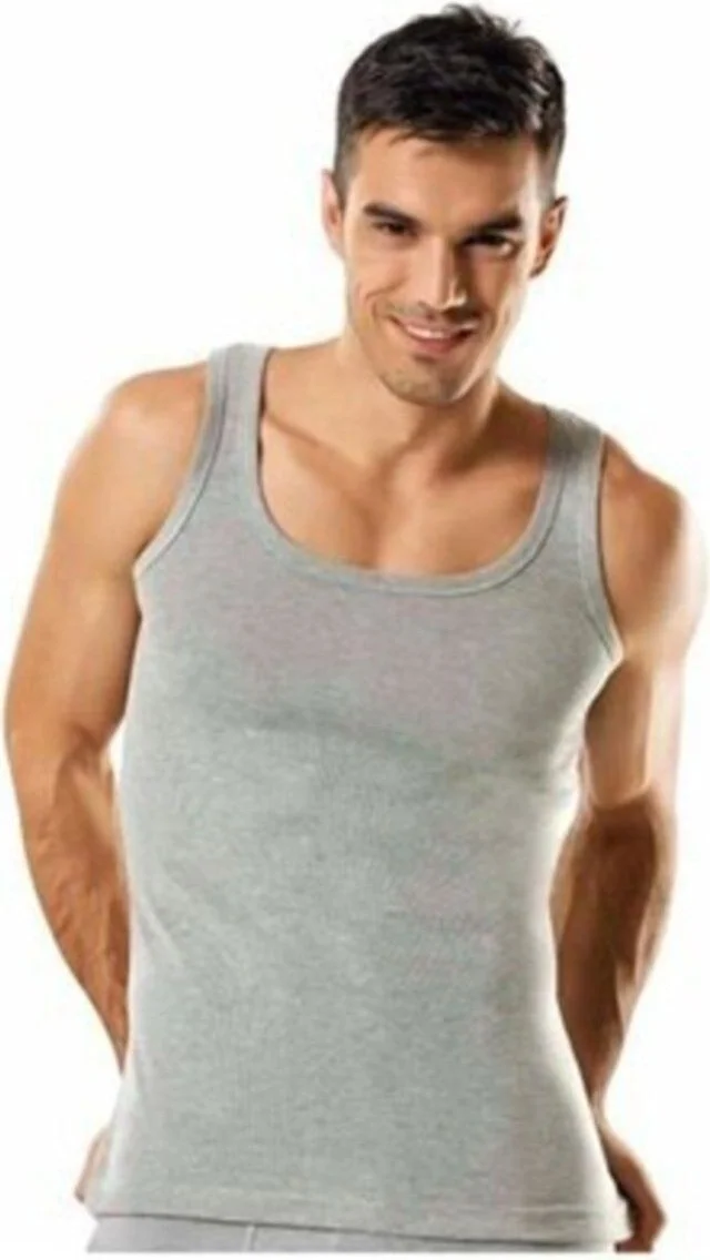 بلوز مودا Cotton White Men's Undershirt 6 Pieces