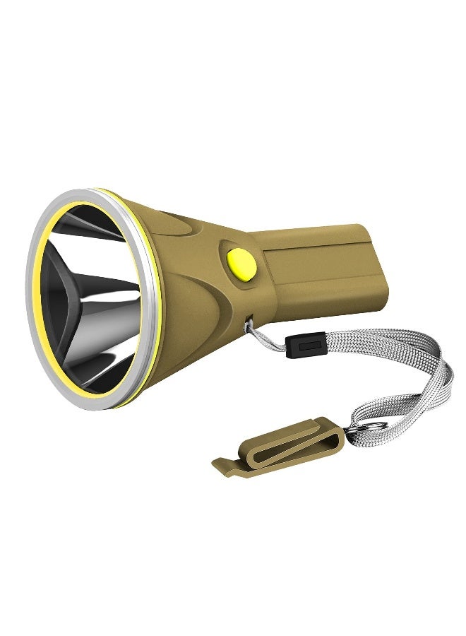 Rechargeable 45W LED Flashlight, 10000Lumens, IP65 Waterproof, 9600mAh High Power, Super Bright 3 Light Modes, Portable Outdoor Home Handheld Zoomable Spotlight Emergency Camping Flashlight - Image 1