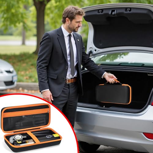 NIFUYOP Carrying Case for Fanttik Slim V8 APEX/V8 Mate, Slim V10 APEX/V10 Mate Car Vacuum, Storage Organizer for Fantik V8/V10 Cordless Car Vacuum Accessories, Portable Fantikk Mini Vaccuum Case(Box Only) - Image 5