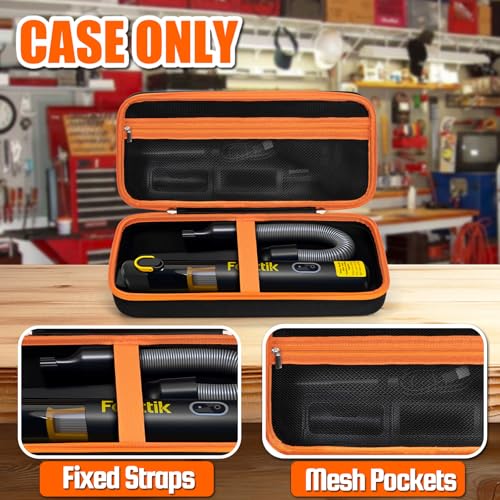 NIFUYOP Carrying Case for Fanttik Slim V8 APEX/V8 Mate, Slim V10 APEX/V10 Mate Car Vacuum, Storage Organizer for Fantik V8/V10 Cordless Car Vacuum Accessories, Portable Fantikk Mini Vaccuum Case(Box Only) - Image 3
