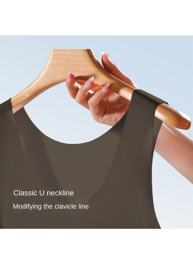 Top melon ultra-thin Seamless Versatile Men's Undershirt Sleeveless T-shirt Men's Tank Top - Image 3