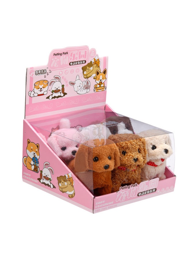 Children's Play House Electric Walking Plush Animal Toy Cat Rabbit Dog Simulation Pet Doll Boxed-Color:688-132 Cat-Specifications:A Single Style Must Be Shipped In Multiples Of 216 Pieces  - Image 3