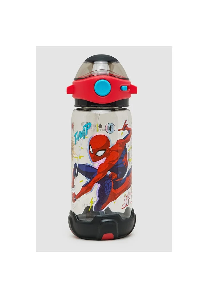 Spider-Man Print Water Bottle