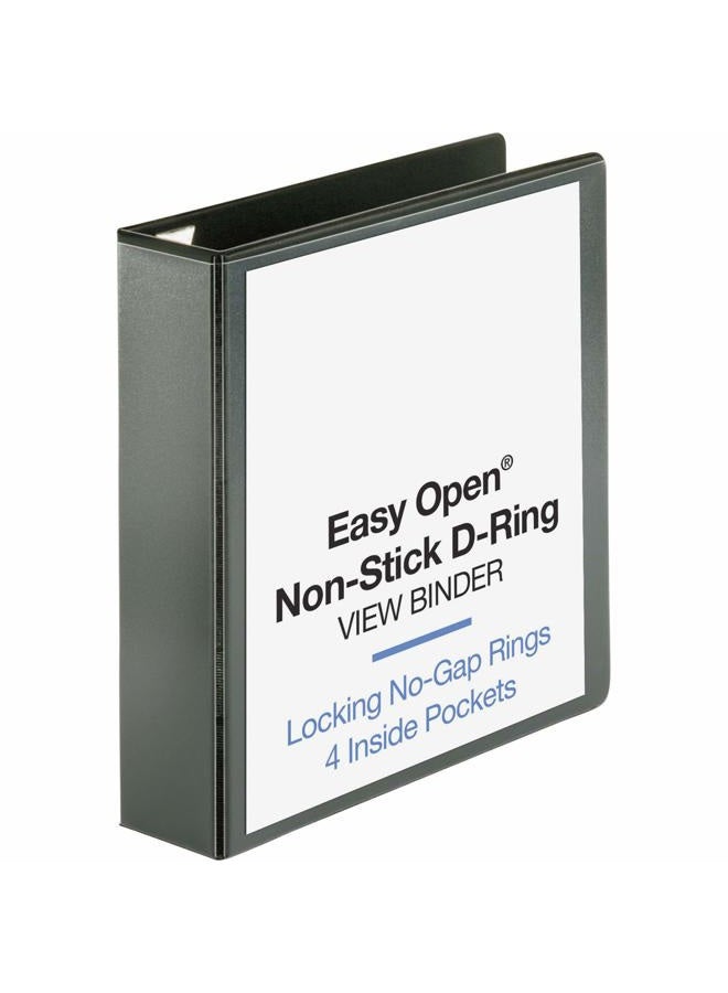 Business Source 2" Locking D-Ring View Binder - Image 1