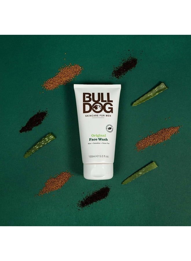 Bulldog Skincare and Grooming For Men Original Face Wash, Pack of 2, 5 Ounce - Image 5