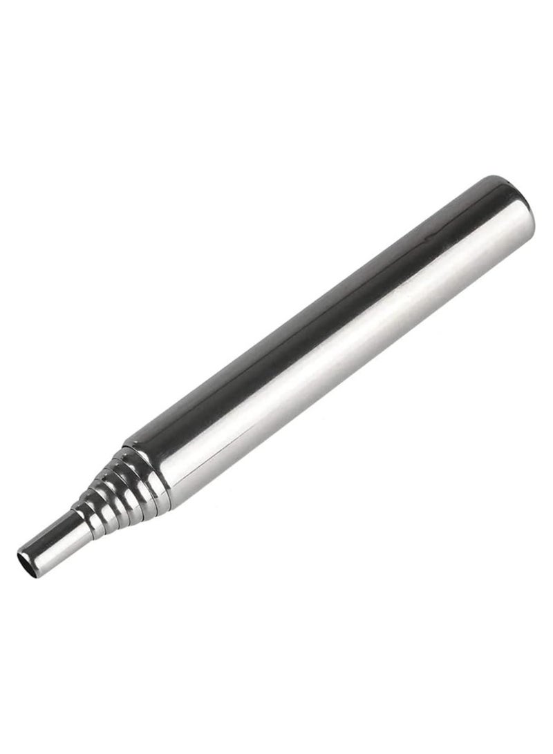 SOLDOUT Outdoor Cooking Survival Blow Fire Tube Portable Retractable Telescopic Fire Starter Tube Stainless Steel Camping Blow Fire Tube Blow Pipe - Image 1