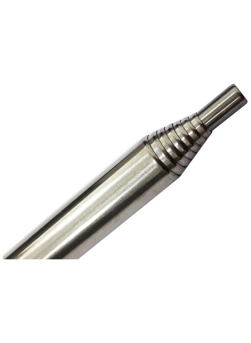 SOLDOUT Outdoor Cooking Survival Blow Fire Tube Portable Retractable Telescopic Fire Starter Tube Stainless Steel Camping Blow Fire Tube Blow Pipe - Image 3