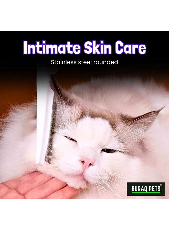 Buraq Pets Flea Comb for Cat & Dog For Removing Fleas, Tick & Lice, Dog Comb, Cat Comb, Grooming Tool for Pets (small) - Image 4