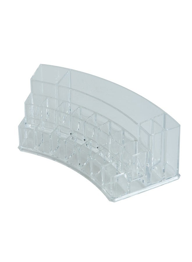 سمبليفاي منظم أحمر الشفاه ومستحضرات التجميل Simplify Acrylic™ ذو 20 قسمًا - Image 4