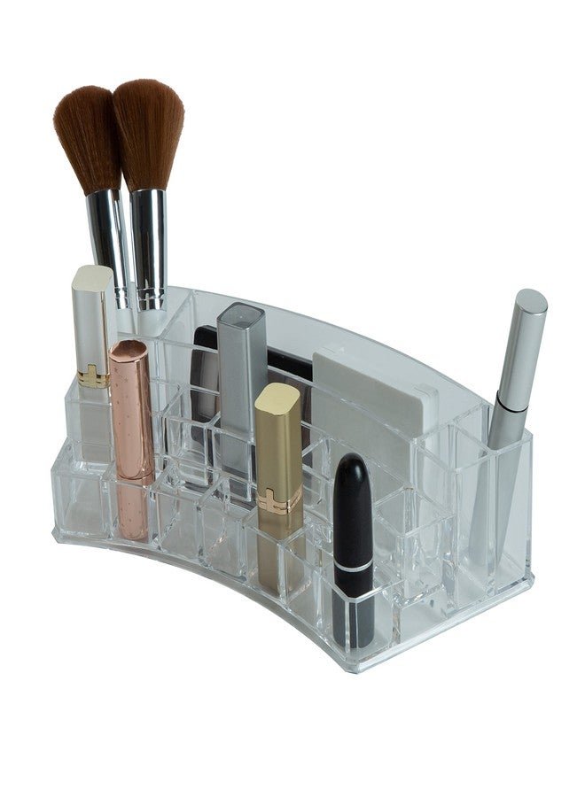 سمبليفاي منظم أحمر الشفاه ومستحضرات التجميل Simplify Acrylic™ ذو 20 قسمًا - Image 2