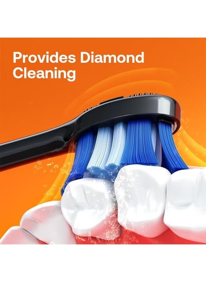 Bitvae Bluetooth Electric Toothbrush with Pressure Sensor ADA Approved Ultrasonic Rechargeable Toothbrush 5 Modes 4 Brush Heads Soft Bristles 4 Hr Charge Last 100 Days Long Battery Life - Image 3