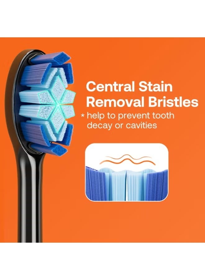 Bitvae Bluetooth Electric Toothbrush with Pressure Sensor ADA Approved Ultrasonic Rechargeable Toothbrush 5 Modes 4 Brush Heads Soft Bristles 4 Hr Charge Last 100 Days Long Battery Life - Image 5