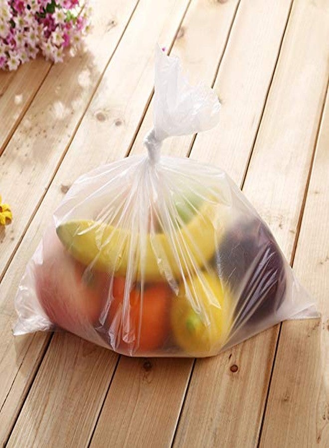 FungLam 12" X 16" Plastic Produce Bag on a Roll, Bread and Grocery Clear Bag, 350 Bags/Roll (2 Rolls) - Image 3