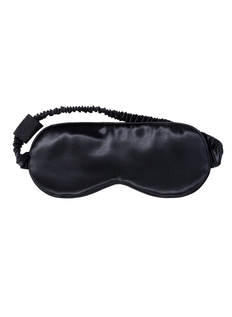 KHAJUL - Sleep Mask 100% Blackout  Eye Mask Comfortable & Super Soft Sleeping Mask with Adjustable Straps for Women Men Night Eye Mask for Sleeping Travel Yoga Naps Black - Image 1