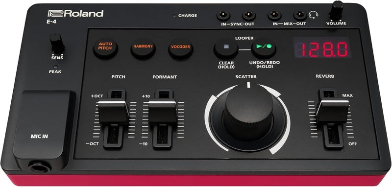Roland E-4 Voice Tweaker | Vocal Performance Tool with Voice Transformer Effects, Vocoder, Looper, Harmony, Auto Pitch - Image 1