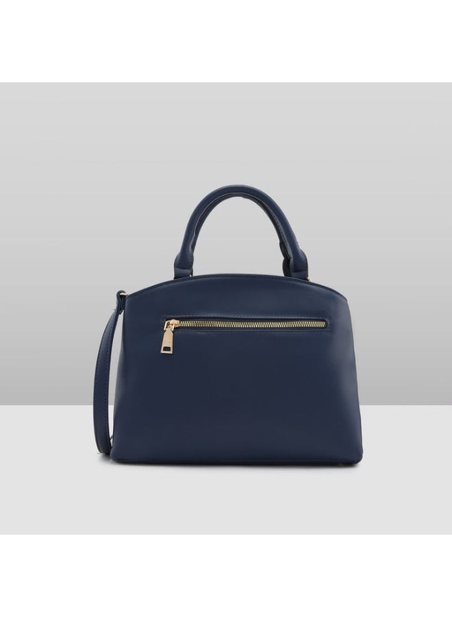 CAPRESE BLOOM SATCHEL SMALL NAVY - Image 3