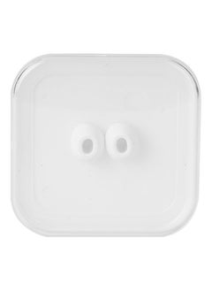 Soft Silicone Replacement Ear Caps Compatible With Apple AirPods Pro White