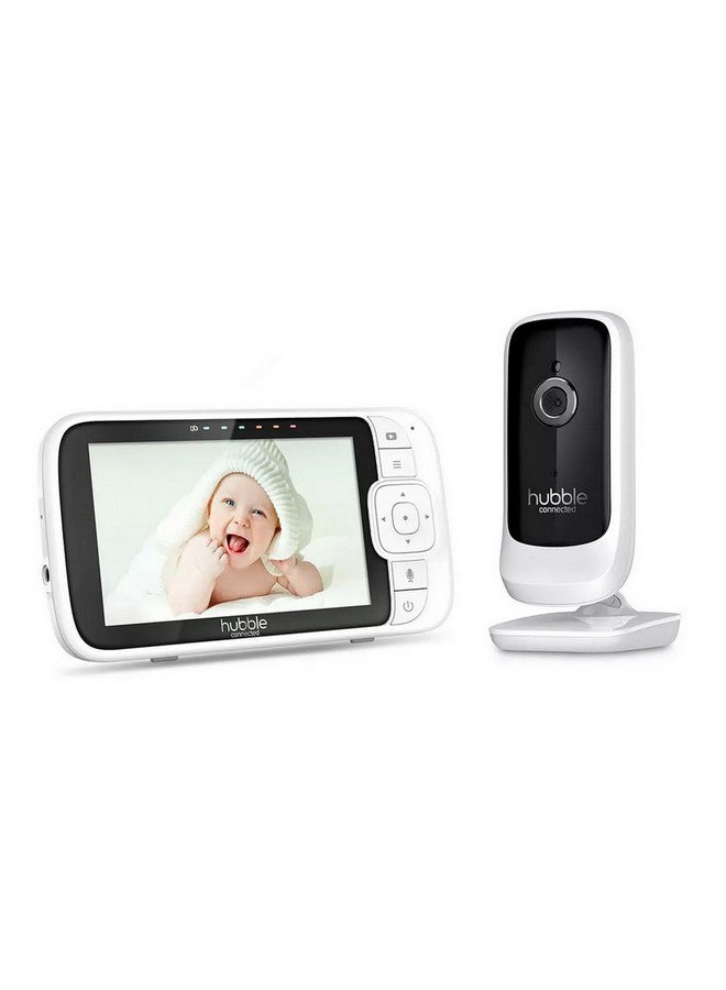 Hubble Nursery View Premium Digital Video Baby Monitor, White And Black, 22.5 X 12 X 7.2 CM, 4464-Whae-01 - Image 1