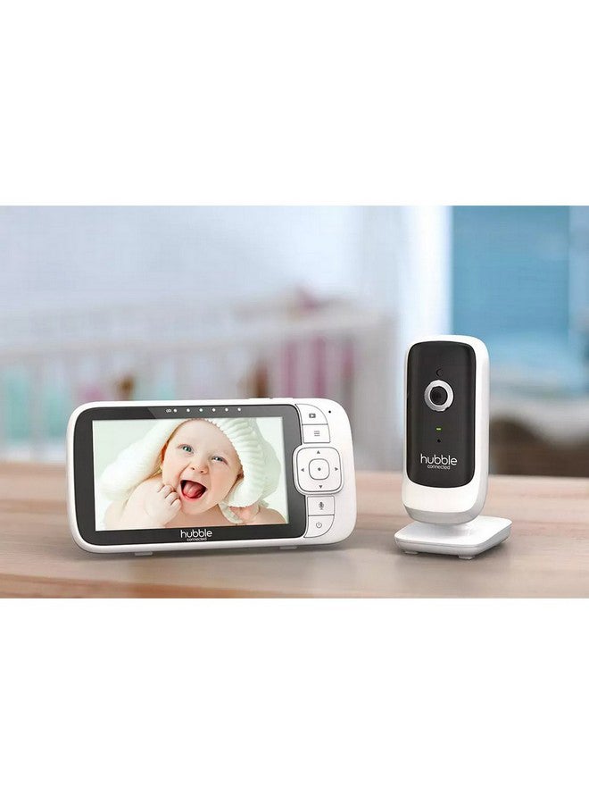 Hubble Nursery View Premium Digital Video Baby Monitor, White And Black, 22.5 X 12 X 7.2 CM, 4464-Whae-01 - Image 5