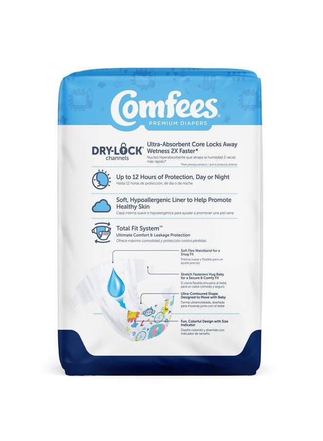 Comfees Baby Baby Diaper Size 7, Over 41 lbs. CMF-7, 20 Ct - Image 3