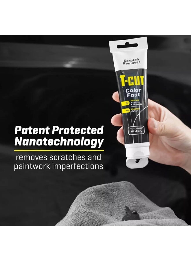 T-Cut Colour Fast Black Car Wax Polish Scratch Remover Colour Enhancer 5.3Oz - Image 3